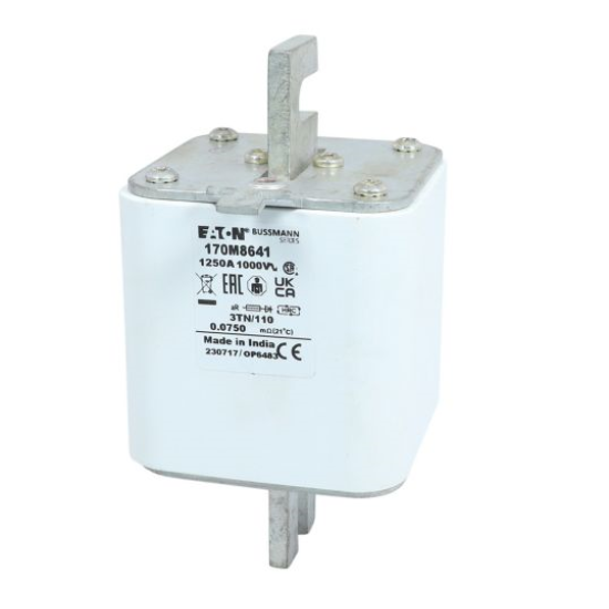 170M8641,FUSE 1250A 1000V 3TN/110 AR,EATON,BUSSMANN,HIZLI SİGORTA
