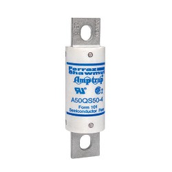 A50QS50-4,MERSEN,FERRAZ SHAWMUT,Amp-Trap®, A50QS, 500VAC / 500VDC,High Speed Fuse,50A Blade