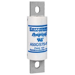 A50QS75-4Y,V200969,High Speed Fuse Amp-Trap® A50QS 500VAC 500VDC 75A Blade 4Y, MERSEN,FERRAZ SHAWMUT