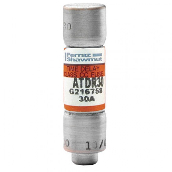 G216758,ATDR30,Fuse ATDR,Class CC ,Time-Delay ,600VAC ,300VDC, 30A,MERSEN,FERRAZ SHAWMUT