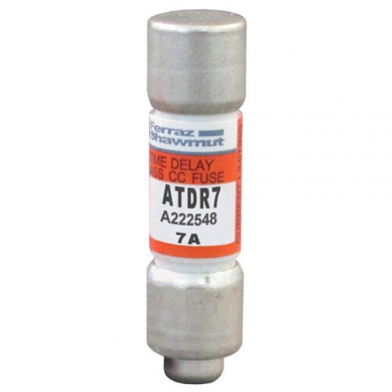 ATDR7,MERSEN,Fuse ATDR , Class CC ,Time-Delay, 600VAC, 300VDC, 7A ,MERSEN,FERRAZ SHAWMUT