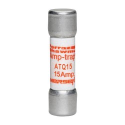 E215238,ATQ15,Fuse ATQ , Midget , Time-Delay, 500VAC, 15A,MERSEN,FERRAZ SHAWMUT