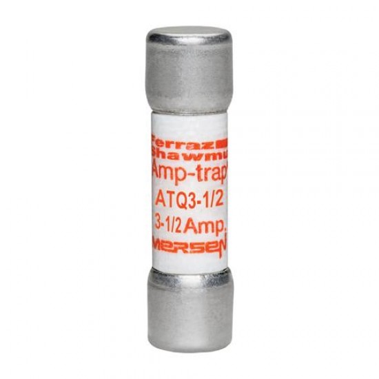 ATQ3-1/2,Fuse ATQ ,Midget ,Time-Delay ,500VAC, 3.5A,MERSEN,FERRAZ SHAWMUT