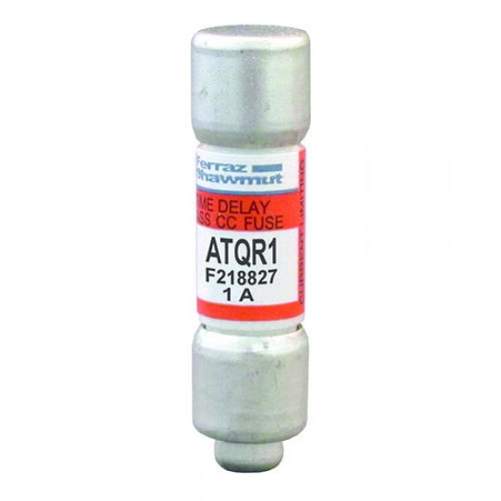 F218827,ATQR1,Fuse ATQR ,Class CC , Time-Delay, 600VAC, 300VDC, 1A,MERSEN,FERRAZ SHAWMUT