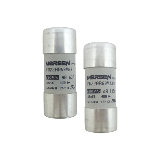 F1056671,FR22AR69V63T,High-Speed,Cylindrical Fuse Protistor®, Size 22x58,aR,690VAC,IEC,63A,With Striker,MERSEN,FERRAZ SHAWMUT