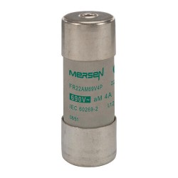 A217695,FR22AM69V4P,Cylindrical ,fuse-link ,aM ,Size ,22x58, IEC, 690VAC, 4A, With Striker,MERSEN,FERRAZ SHAWMUT