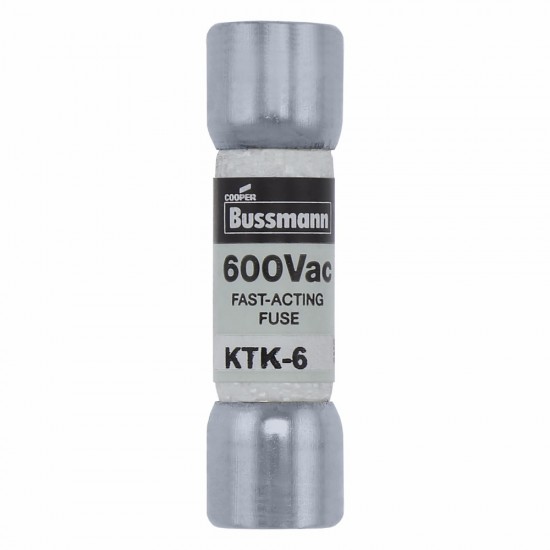 KTK-6,10X38MM,600VAC,6A,HIZLI SİGORTA,BUSSMANN MARKA