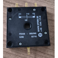 PD550,5K0/5K0,2X5KOHM, 4 UÇLU POTANSİYOMETRE,SPOHN BURKARDT