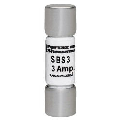 SBS3,Fuse SBS ,Midget , Fast-Acting, 600VAC, 3A,MERSEN,FERRAZ SHAWMUT