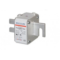 X301803,PC33UD60V1600A,Square Body ,High-Speed ,Fuse Protistor, Size 33 aR ,600VAC , 650VAC, 1600A ,With Striker, DIN 80, MERSEN,FERRAZ SHAWMUT