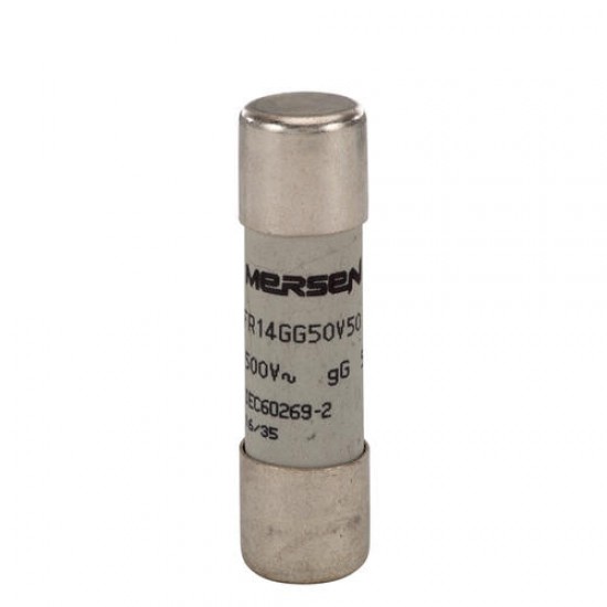 Z219235,FR14GG50V50,Cylindrical, fuse-link, gG ,Size 14x51 ,500VAC ,50A,MERSEN,FERRAZ SHAWMUT