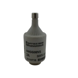 Z219718 ,DIIGG50V2,DIN D ,Fuse-link, gG ,Size DII ,500VAC, 2A,MERSEN,FERRAZ SHAWMUT